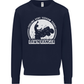 Lawn Ranger Funny Gardening Gardener Mens Sweatshirt Jumper Navy Blue