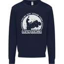 Lawn Ranger Funny Gardening Gardener Mens Sweatshirt Jumper Navy Blue
