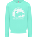 Lawn Ranger Funny Gardening Gardener Mens Sweatshirt Jumper Peppermint