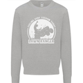 Lawn Ranger Funny Gardening Gardener Mens Sweatshirt Jumper Sports Grey