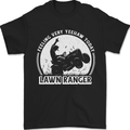 Lawn Ranger Funny Gardening Gardener Mens T-Shirt 100% Cotton Black