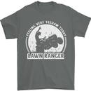 Lawn Ranger Funny Gardening Gardener Mens T-Shirt 100% Cotton Charcoal