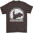 Lawn Ranger Funny Gardening Gardener Mens T-Shirt 100% Cotton Dark Chocolate