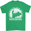 Lawn Ranger Funny Gardening Gardener Mens T-Shirt 100% Cotton Irish Green