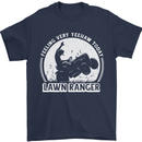 Lawn Ranger Funny Gardening Gardener Mens T-Shirt 100% Cotton Navy Blue