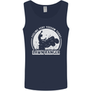 Lawn Ranger Funny Gardening Gardener Mens Vest Tank Top Navy Blue