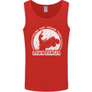 Lawn Ranger Funny Gardening Gardener Mens Vest Tank Top Red