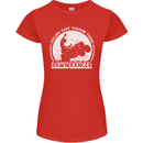 Lawn Ranger Funny Gardening Gardener Womens Petite Cut T-Shirt Red