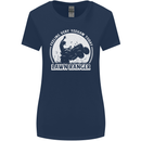 Lawn Ranger Funny Gardening Gardener Womens Wider Cut T-Shirt Navy Blue