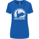 Lawn Ranger Funny Gardening Gardener Womens Wider Cut T-Shirt Royal Blue