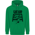 Leg Day Funny Bodybuilding Gym Training Childrens Kids Hoodie Irish Green