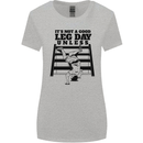 Leg Day Funny Bodybuilding Gym Training Womens Wider Cut T-Shirt Sports Grey