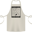 Leg Day Funny Gym Bodybuilding Training Top Cotton Apron 100% Organic Natural