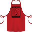 Leg Day Funny Gym Bodybuilding Training Top Cotton Apron 100% Organic Red