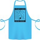 Leg Day Funny Gym Bodybuilding Training Top Cotton Apron 100% Organic Turquoise