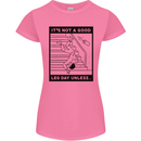 Leg Day Funny Gym Bodybuilding Training Top Womens Petite Cut T-Shirt Azalea