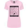 Leg Day Funny Gym Bodybuilding Training Top Womens Wider Cut T-Shirt Light Pink