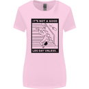 Leg Day Funny Gym Bodybuilding Training Top Womens Wider Cut T-Shirt Light Pink