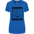 Leg Day Funny Gym Bodybuilding Training Top Womens Wider Cut T-Shirt Royal Blue