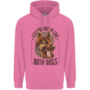 Legends in Love With Dogs German Shepherd Mens 80% Cotton Hoodie Azelea