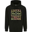 Let's Taco Bout Science Periodic Table Funny Childrens Kids Hoodie Black