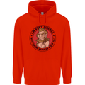 Liberal BBQ Funny 4th July American Independence Mens 80% Cotton Hoodie Bright Red