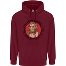 Liberal BBQ Funny 4th July American Independence Mens 80% Cotton Hoodie Maroon
