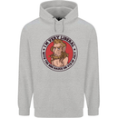 Liberal BBQ Funny 4th July American Independence Mens 80% Cotton Hoodie Sports Grey