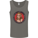 Liberal BBQ Funny 4th July American Independence Mens Vest Tank Top Charcoal