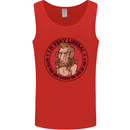 Liberal BBQ Funny 4th July American Independence Mens Vest Tank Top Red