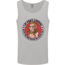 Liberal BBQ Funny 4th July American Independence Mens Vest Tank Top Sports Grey