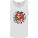 Liberal BBQ Funny 4th July American Independence Mens Vest Tank Top White