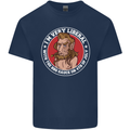 Liberal BBQ Funny 4th of July USA Grill Kids T-Shirt Childrens Navy Blue