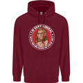 Liberal BBQ Funny 4th of July USA Grill Mens 80% Cotton Hoodie Maroon