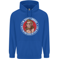 Liberal BBQ Funny 4th of July USA Grill Mens 80% Cotton Hoodie Royal Blue