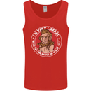 Liberal BBQ Funny 4th of July USA Grill Mens Vest Tank Top Red