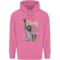 Liberty and Baseball Childrens Kids Hoodie Azalea