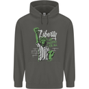 Liberty and Baseball Childrens Kids Hoodie Storm Grey