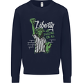 Liberty and Baseball Kids Sweatshirt Jumper Navy Blue