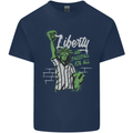 Liberty and Baseball Kids T-Shirt Childrens Navy Blue