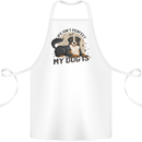 Life Isnt Perfect But My Dog is Cotton Apron 100% Organic White