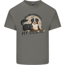 Life Isnt Perfect But My Dog is Kids T-Shirt Childrens Charcoal