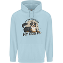 Life Isnt Perfect But My Dog is Mens 80% Cotton Hoodie Light Blue