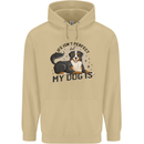 Life Isnt Perfect But My Dog is Mens 80% Cotton Hoodie Sand