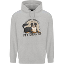 Life Isnt Perfect But My Dog is Mens 80% Cotton Hoodie Sports Grey