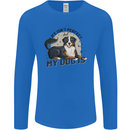 Life Isnt Perfect But My Dog is Mens Long Sleeve T-Shirt Royal Blue
