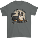 Life Isnt Perfect But My Dog is Mens T-Shirt 100% Cotton Charcoal