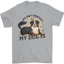 Life Isnt Perfect But My Dog is Mens T-Shirt 100% Cotton Sports Grey