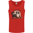 Life Isnt Perfect But My Dog is Mens Vest Tank Top Red