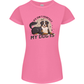Life Isnt Perfect But My Dog is Womens Petite Cut T-Shirt Azalea